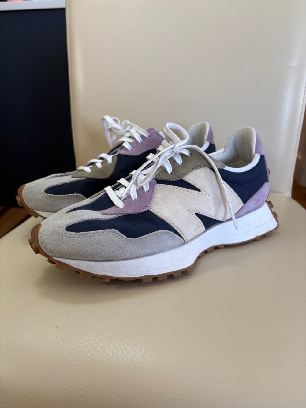 New Balance Women’s Sneakers in Navy, White & Lavender